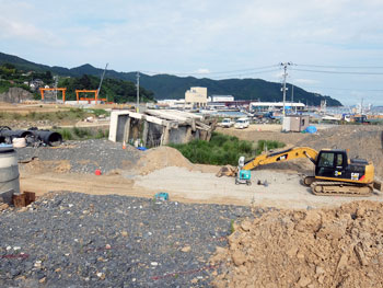 東日本大震災のその後（視察）