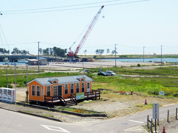 東日本大震災のその後（視察）